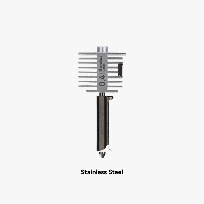 Hotend with stainless steel nozzle-0.4 mm