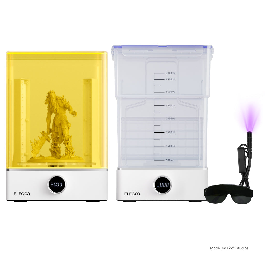ELEGOO Mercury XS Bundle — სარეცხი და გამამყარებელი / washing and curing machines