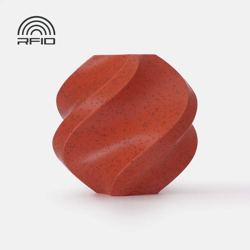 Bambu PLA Marble - Red Granite - with Bambu Reusable Spool