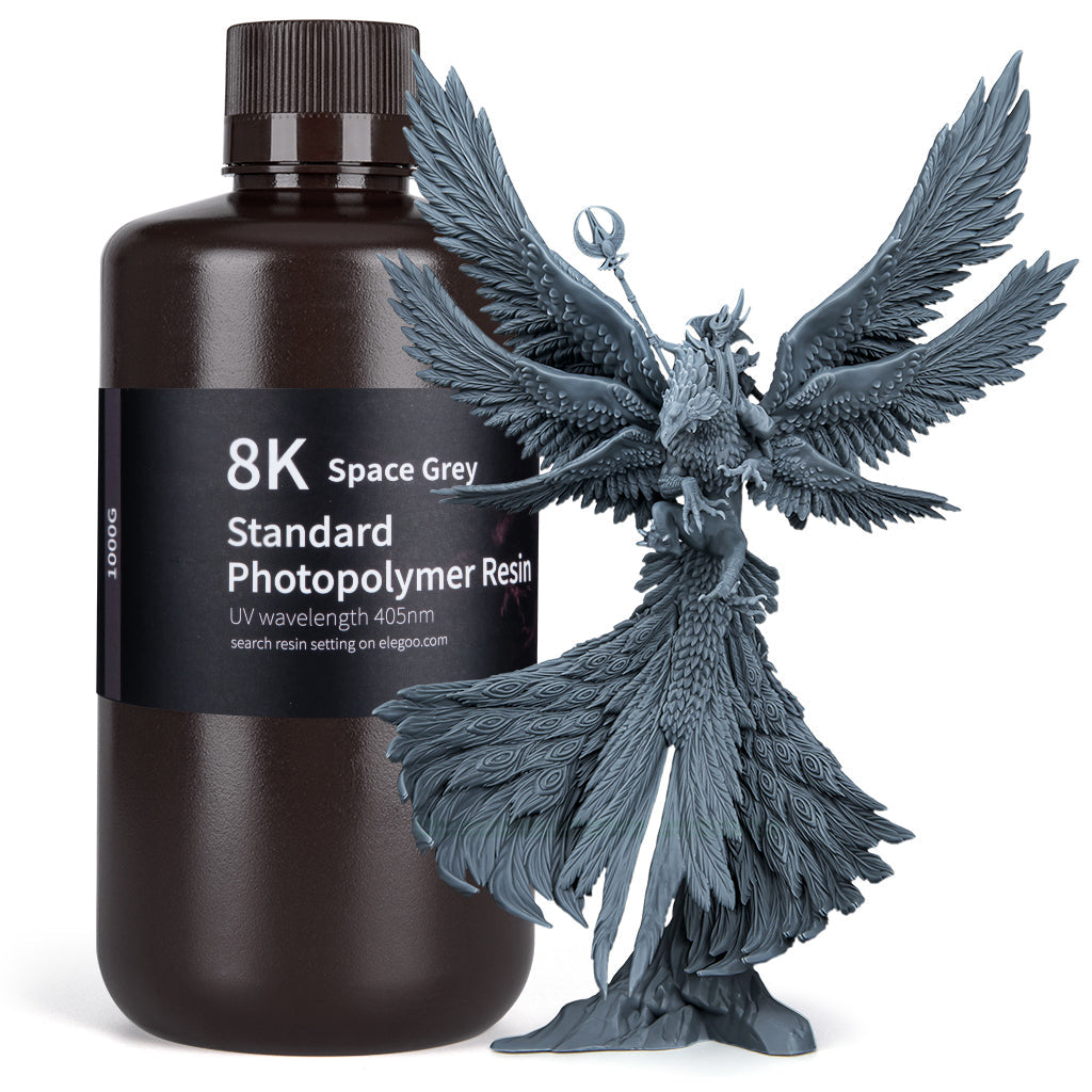ELEGOO 8K Standard Resin 1 კგ Space Grey