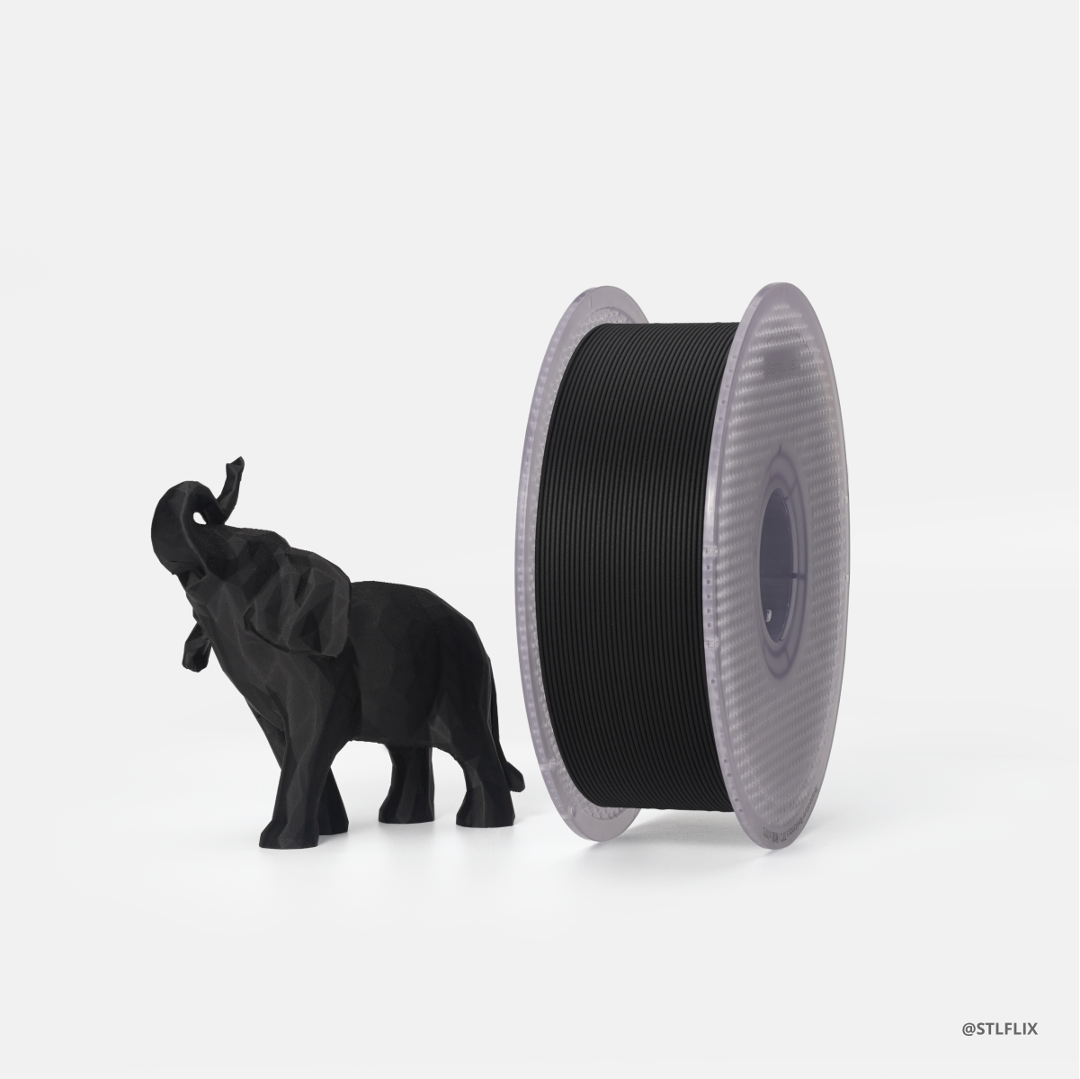 Bambu PLA-CF - Black - with Bambu Reusable Spool