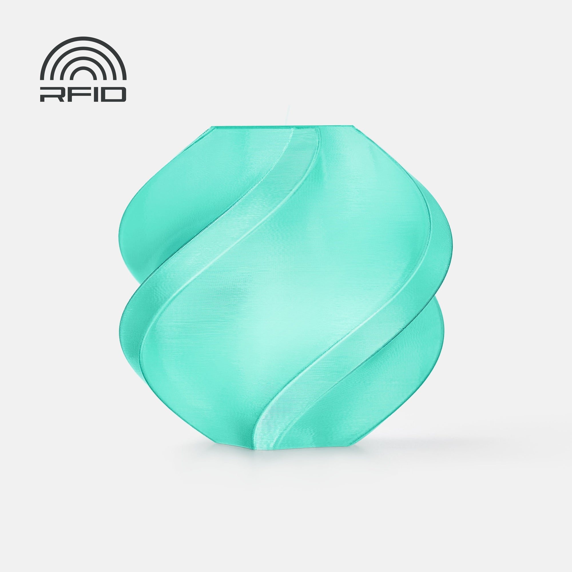 Bambu PETG Translucent - Translucent Teal - with Bambu Reusable Spool