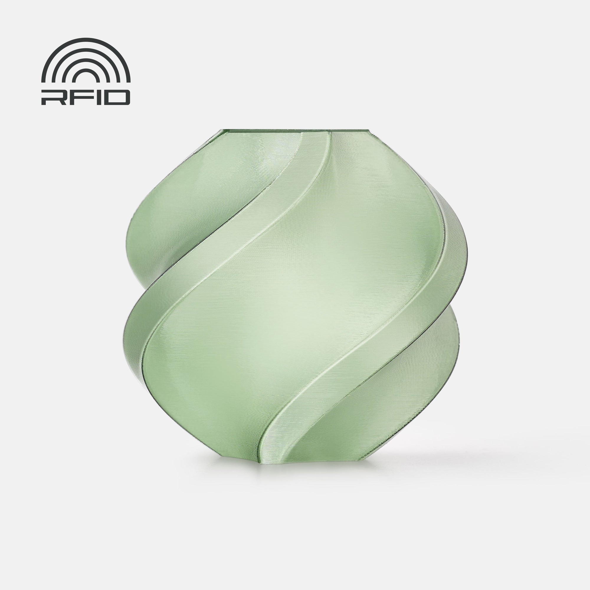 Bambu PETG Translucent - Translucent Olive - with Bambu Reusable Spool