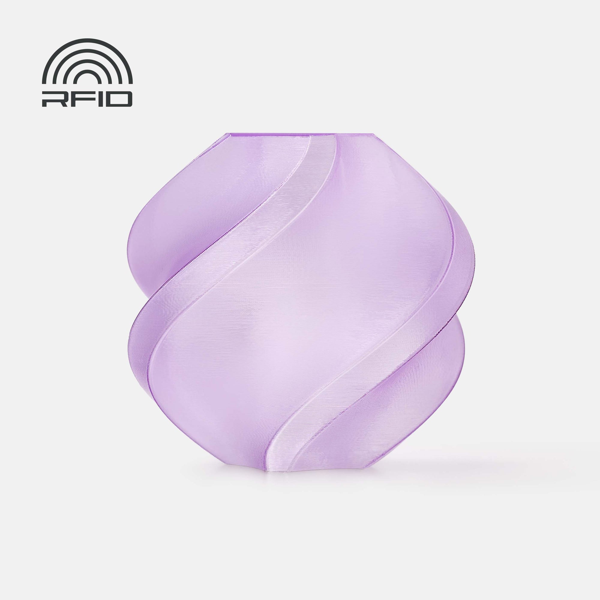 Bambu PETG Translucent - Translucent Purple - with Bambu Reusable Spool