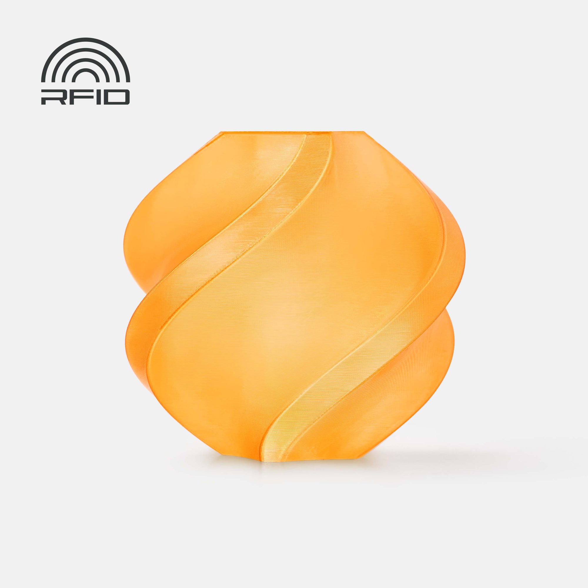 Bambu PETG Translucent - Translucent Orange - with Bambu Reusable Spool
