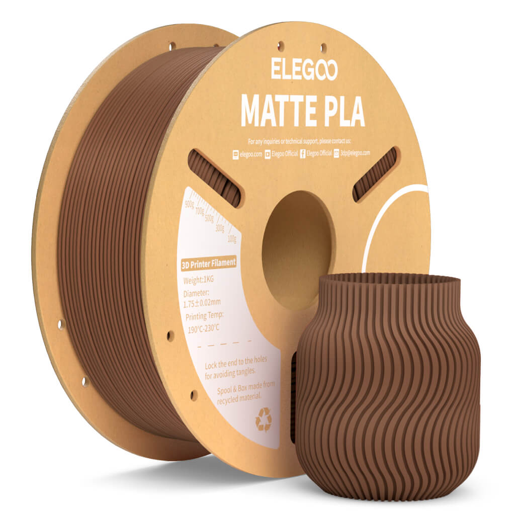 ELEGOO PLA Matte Earth Brown 1.75 mm