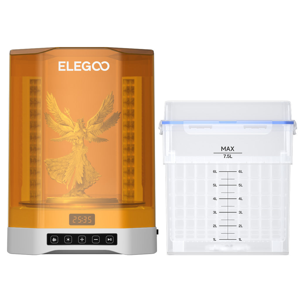 ELEGOO Mercury Plus V3.0 — რეცხვისა და გამყარების სადგური / wash and cure station