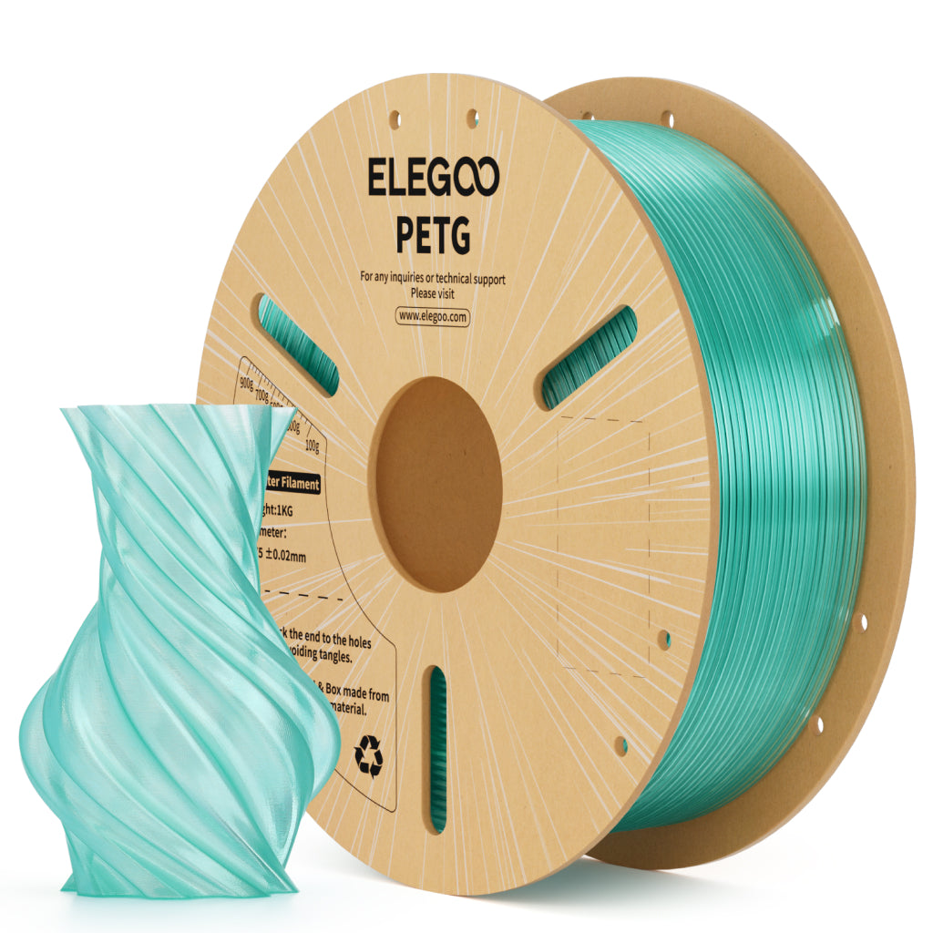 ELEGOO PETG Translucent Translucent Green 1.75 mm