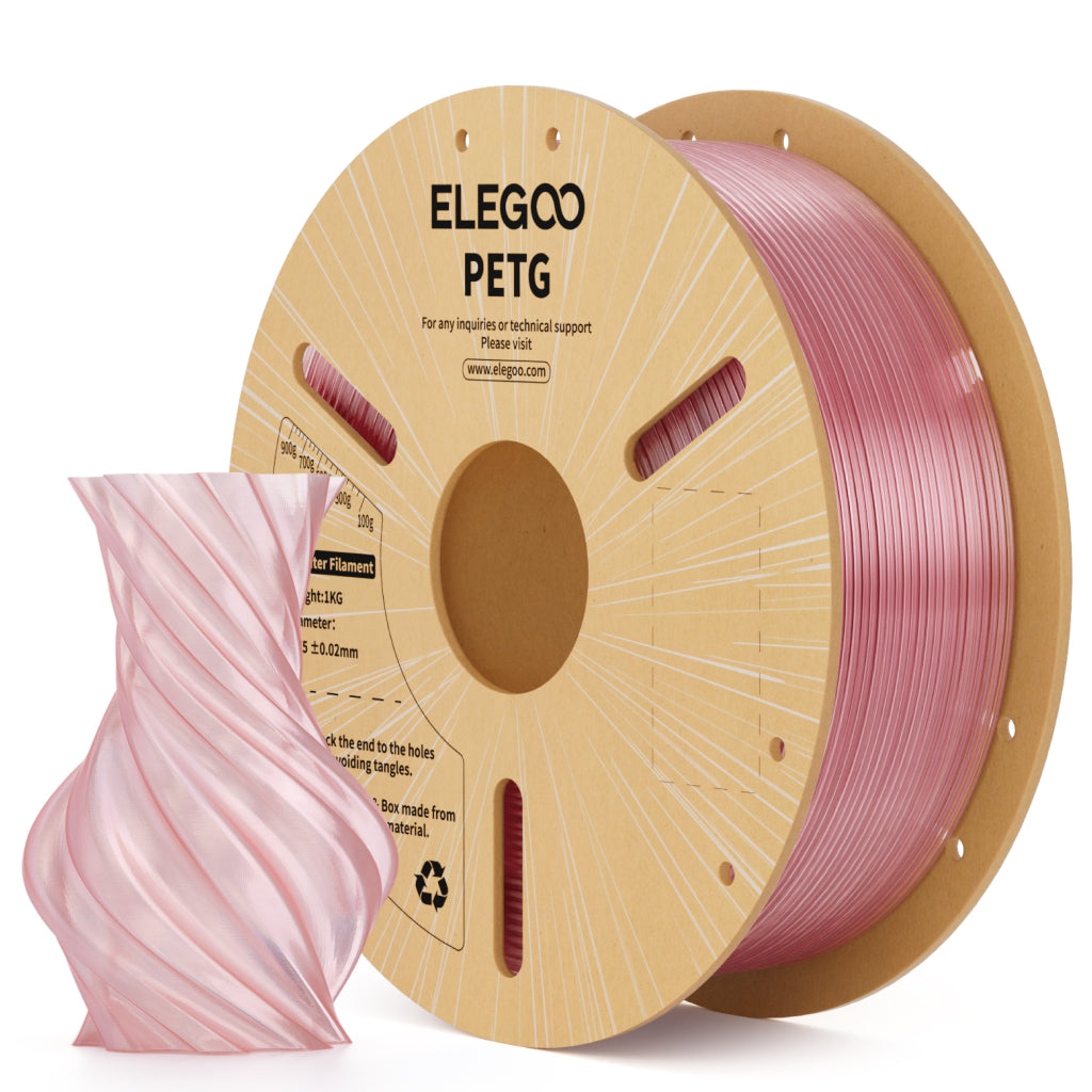ELEGOO PETG Translucent Translucent Pink 1.75 mm
