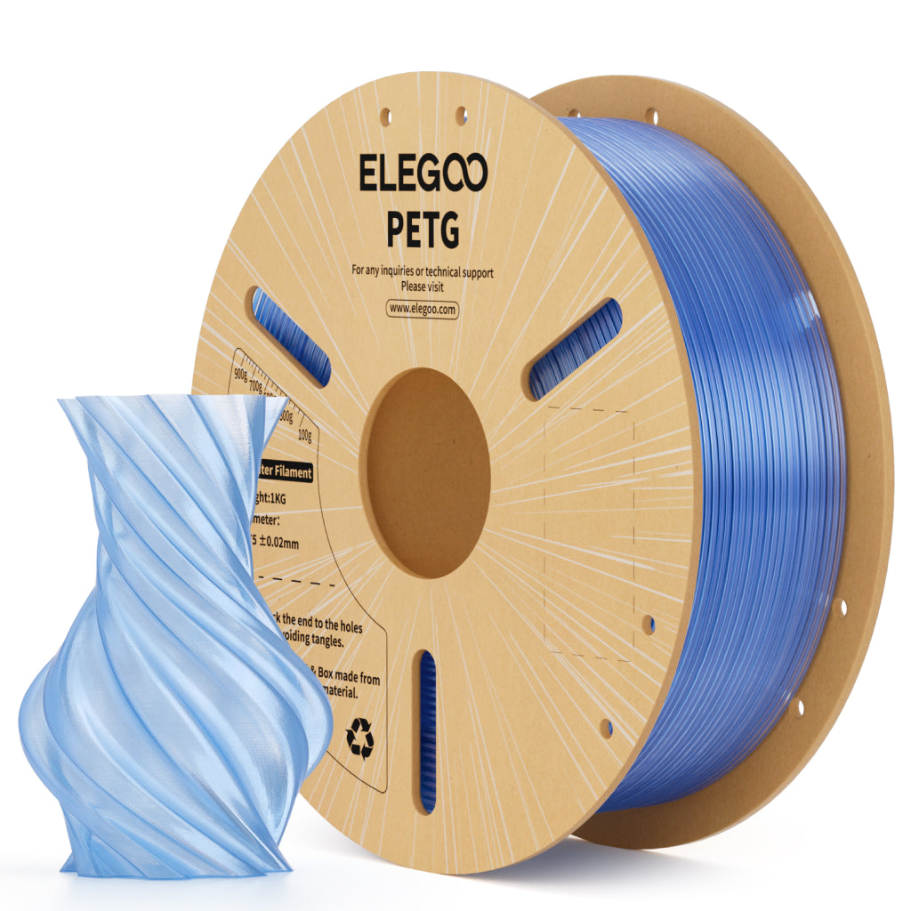 ELEGOO PETG Translucent Translucent Blue 1.75 mm