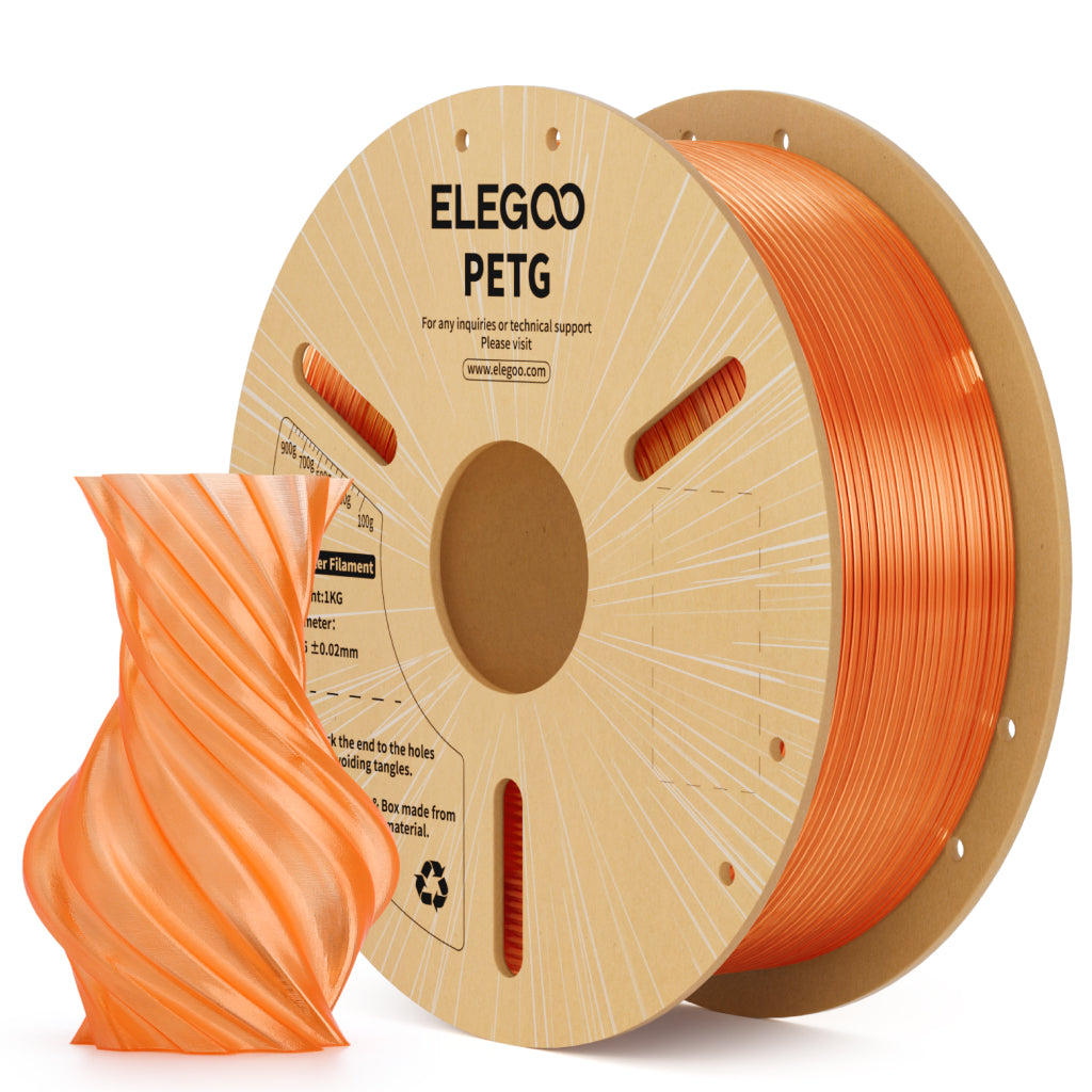 ELEGOO PETG Translucent Translucent Orange 1.75 mm