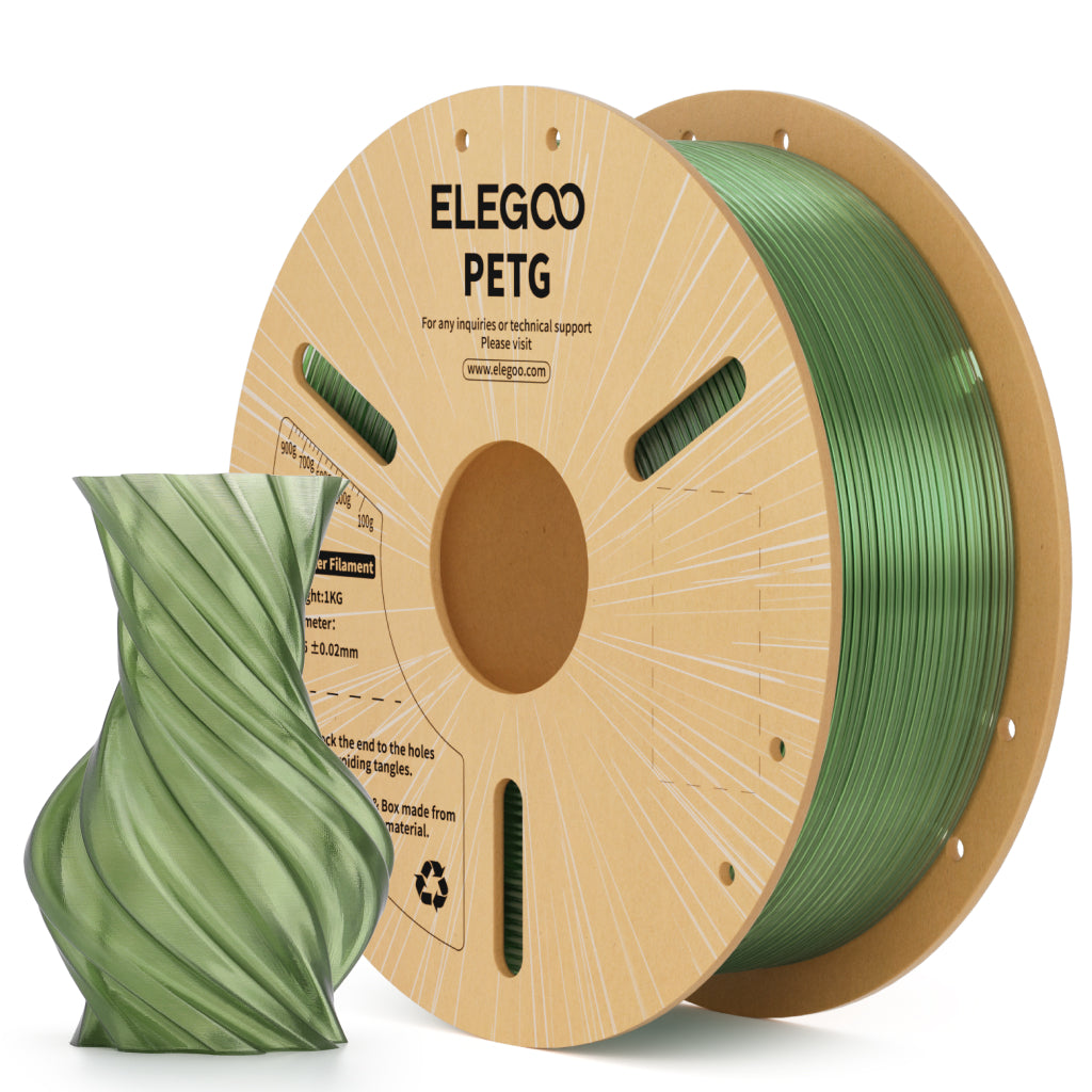ELEGOO PETG Translucent Translucent Olive Green 1.75 mm