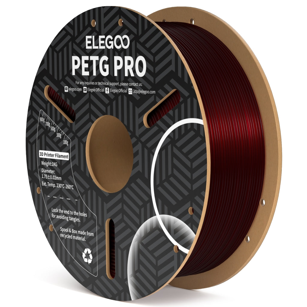 ELEGOO PETG Pro Burgundy Red 1.75 mm