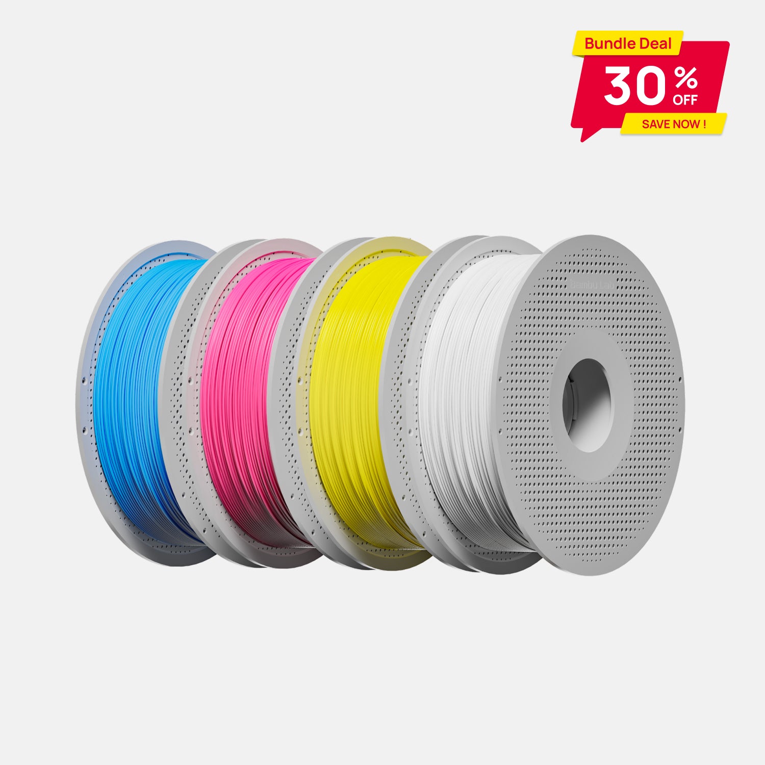 Bambu PLA Basic CMYK - Cyan&Magenta&Yellow&Jade White - SPL