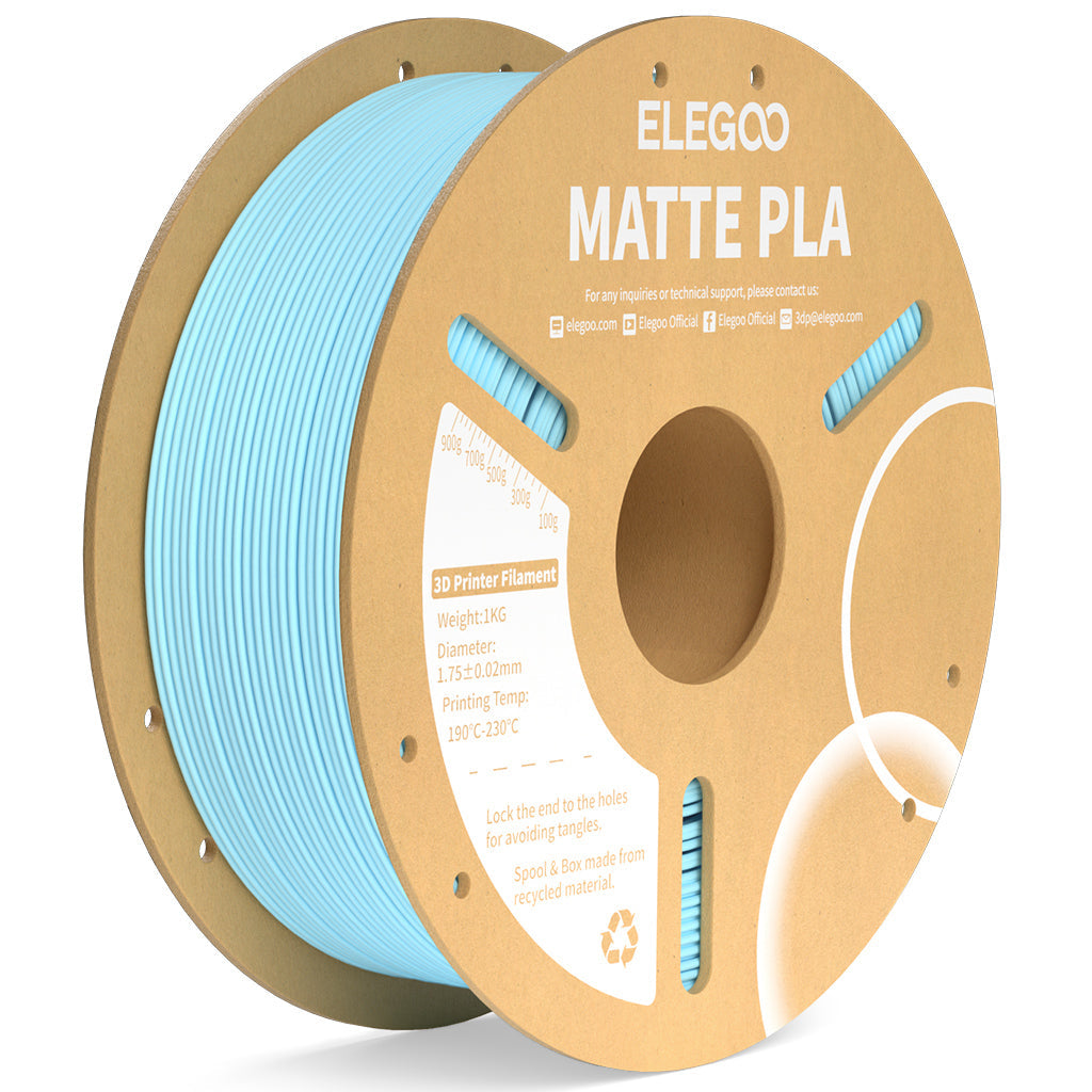 ELEGOO PLA Matte Ice Blue 1.75 mm