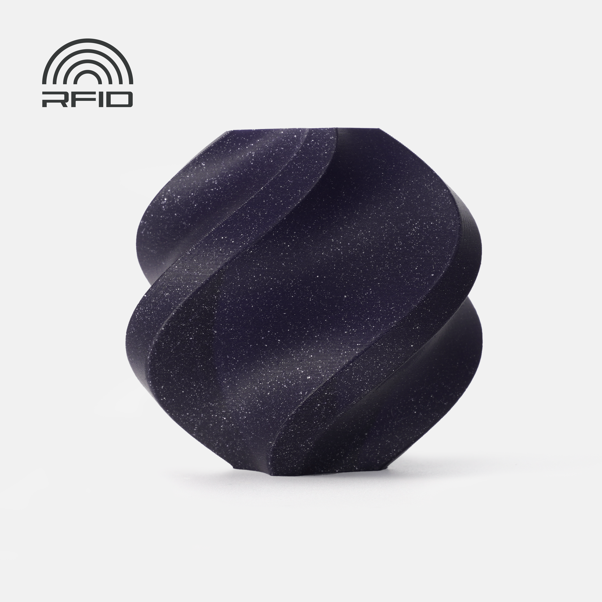 Bambu PLA Sparkle - Royal Purple Sparkle - with Bambu Reusable Spool