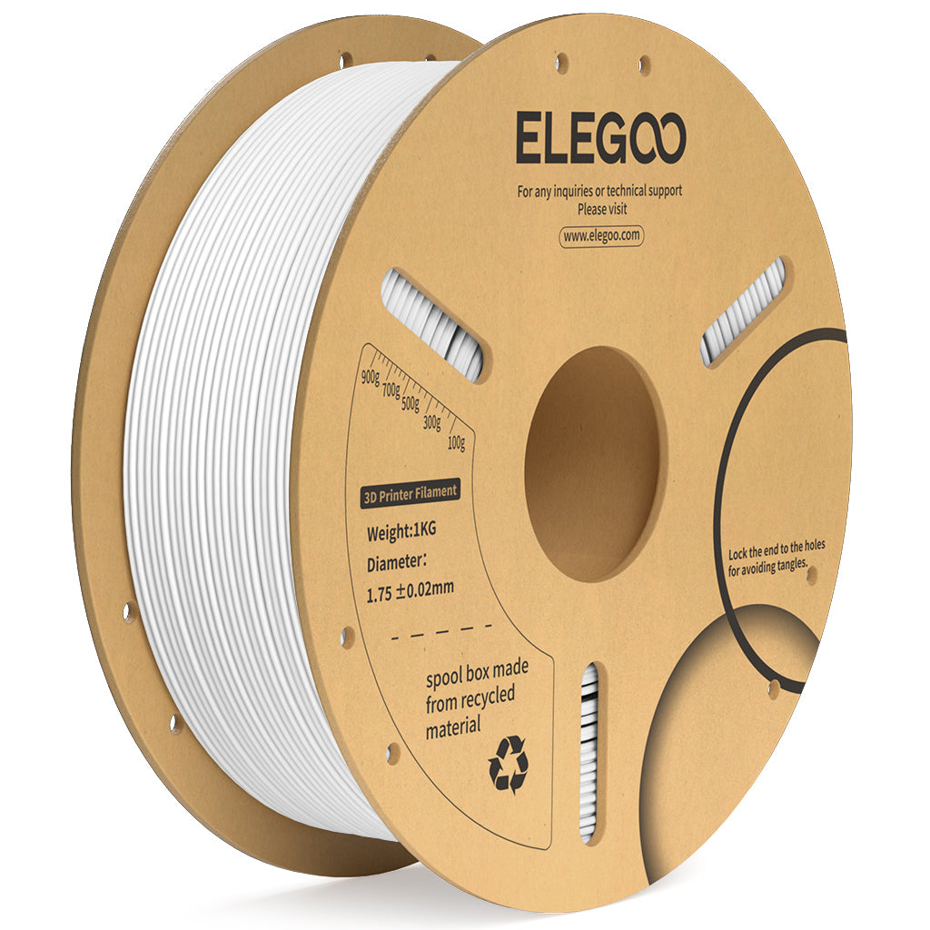 ELEGOO PLA+ White 1.75 mm