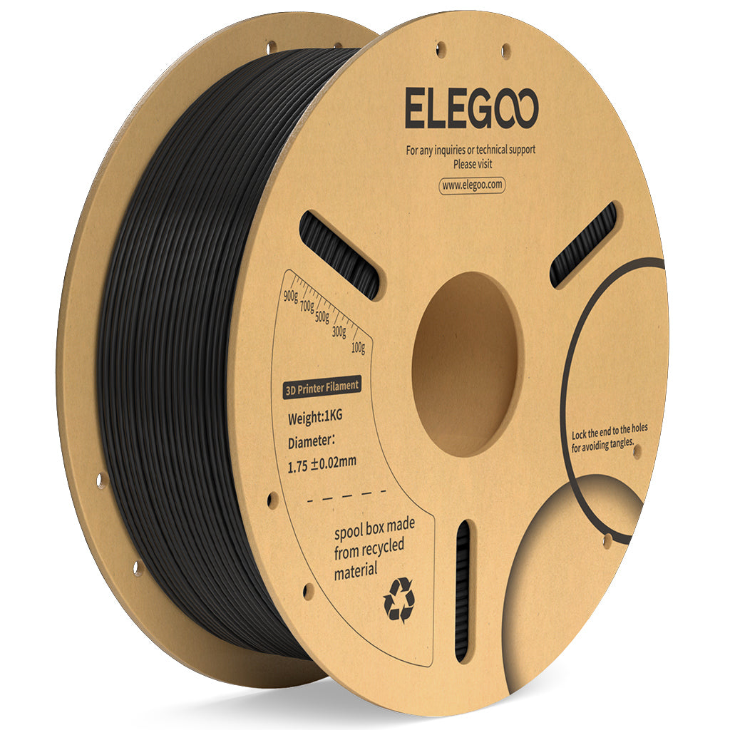 ELEGOO PLA+ Black 1.75 mm