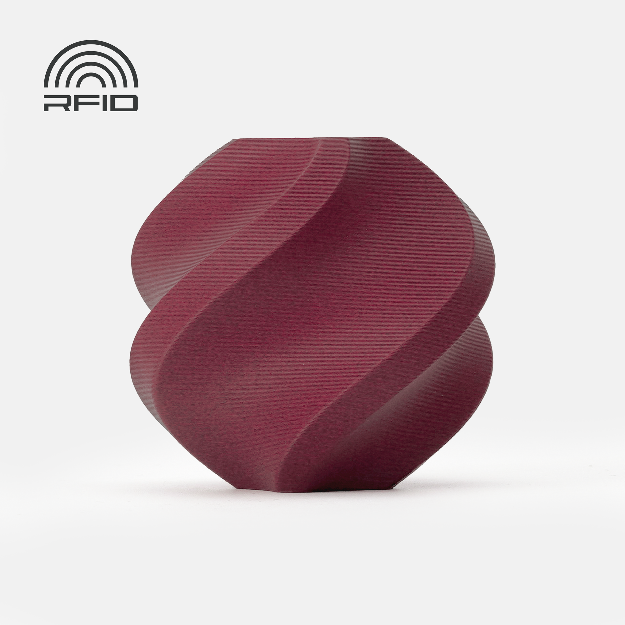Bambu PLA-CF - Burgundy Red - with Bambu Reusable Spool