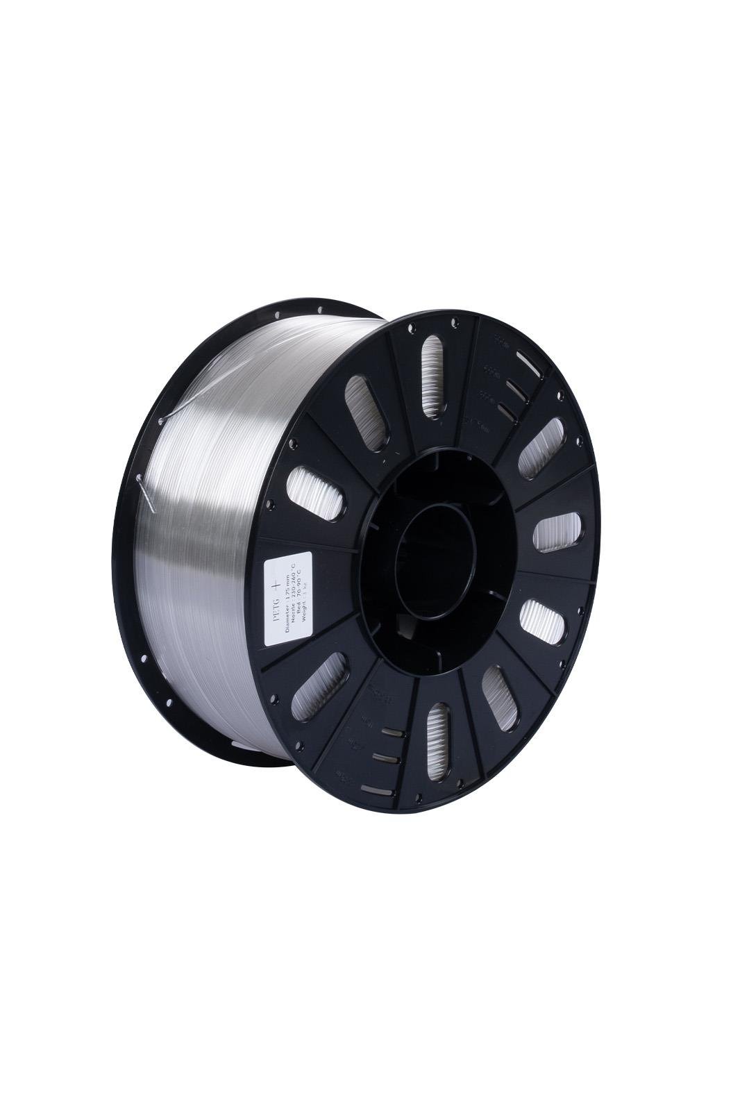 Beta PETG+ ფილამენტი გამჭვირვალე 3 კგ