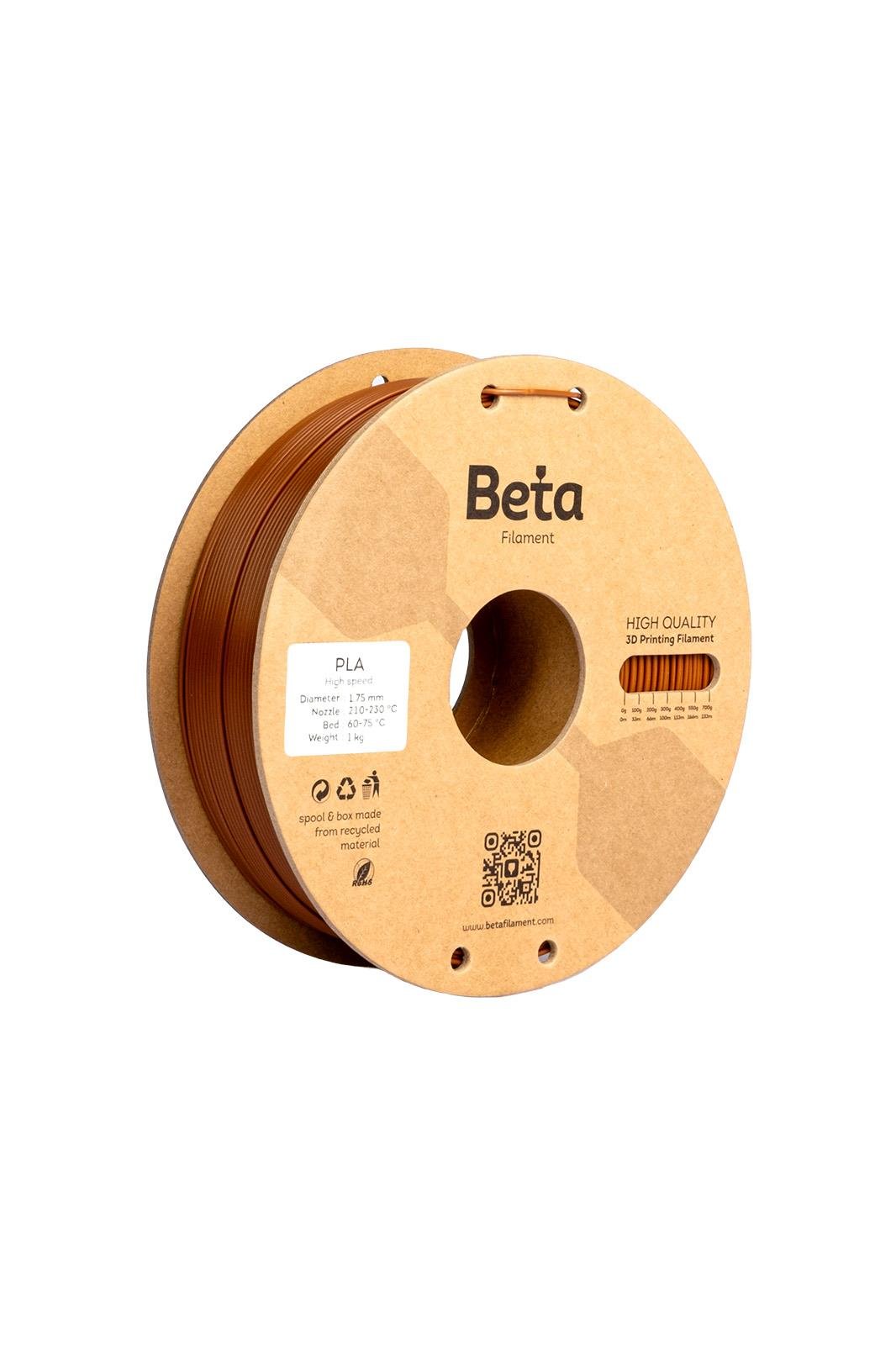 Beta PLA+ ფილამენტი ყავისფერი