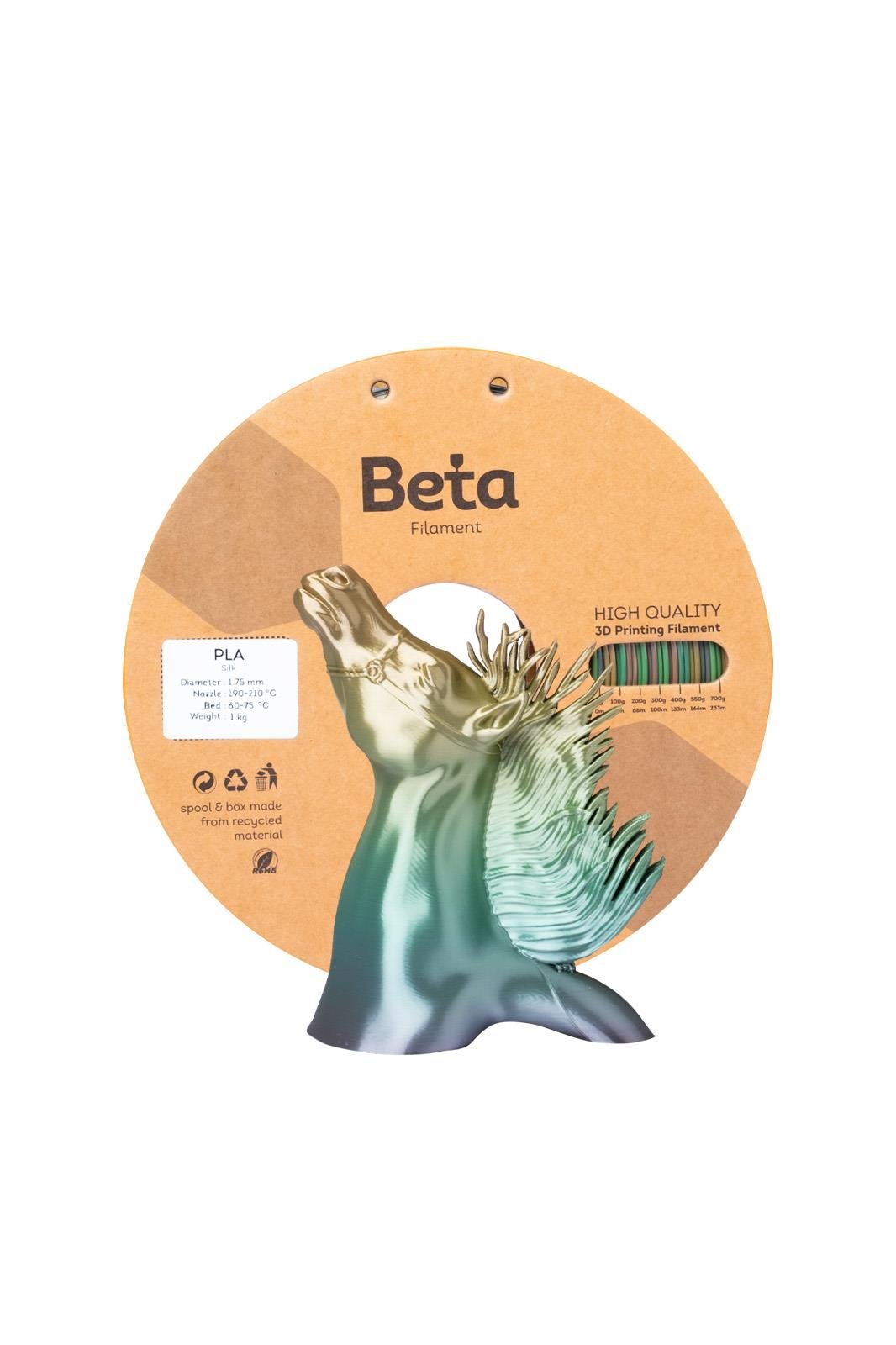 Beta PLA-Silk ფილამენტი ცისარტყელა