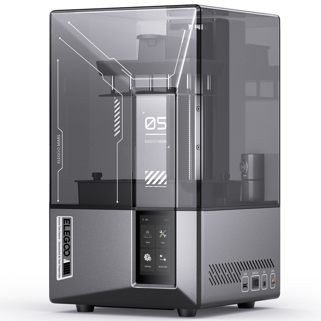 ELEGOO Mars 5 Ultra — 7" 9K Resin 3D Printer